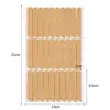 26 Tiras Adhesivas de Cristal Transparentes Doble Cara para Uñas, Adhesión Fuerte, con Asa, Fáciles de Despegar, No Requieren Corte, Adhesivo Nano Sin Rastro