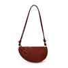 Bolso elegante de alta calidad Ruien para mujer, gran capacidad, nuevo bolso cruzado retro de nicho otoño 2026, bolso tipo empanadilla
