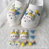 Sapatos de Caverna Fivela Acessórios de Pelúcia Desenho Animado Botões Fofos Sapatos de Urso Flor DIY Combinação Livre Combinação Livre Removível