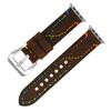 Pulseira de relógio de couro crazy horse quente de comércio exterior para pulseira de couro apple s8/7/6 iWatch pulseira feita à mão