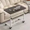 Mesa de noche simple, Escritorio de estudio, Escritorio perezoso para computadora, Mesa pequeña de dormitorio, Mesa de noche móvil y ajustable