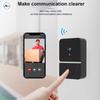 Campainha de Vídeo Intercomunicador Graffiti Z30 Baixo Consumo de Energia Monitoramento por Celular wifi Campainha Inteligente Campainha Ding Dong kit