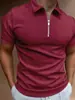 Camisa Polo de Manga Corta para Hombre de Verano 2022 Transfronteriza Lasher Camiseta Ajuste Casual Top Ropa Masculina Europea y Americana