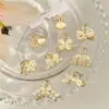 Pinza para el Cabello Pequeña de Gama Alta Estilo Ojo de Gato, Pinza Compacta y Exquisita para Medio Recogido para Mujeres, Nuevo Modelo 2025, Accesorio para el Cabello de Pinza para la Parte Posterior de la Cabeza