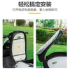 Funda de cojín para asiento de motocicleta eléctrica, almohadilla abatible de doble capa, almohadilla anti-quemaduras y de aislamiento térmico, almohadilla impermeable y protectora solar universal para vehículos eléctricos de cuatro estaciones