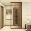 Nuevo Tronco de Madera Maciza Pura China Vestíbulo de Entrada Entrada Estilo Vintage Estética Dinastía Song Pantalla Divisoria Sala de Estar Personalización