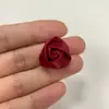Tela Hecho a Mano Flor Accesorios DIY Capullo de Rosa Accesorios Caja de Regalo de Boda Accesorios de Ropa Poliéster Capullo Pequeño