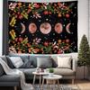 Hogar creativo decorativo colgante tela de fondo tela dormitorio tapiz dormitorio iluminación tapiz rompecabezas hogar tela colgante al por mayor