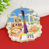 Imán de Nevera Metálico Cintura Delgada de Guangzhou Estilo Chino Atracciones Turísticas de Guangzhou Museo Souvenirs Culturales y Creativos Personalizable
