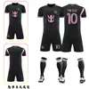 Uniformes de Futebol da Copa do Mundo Mais Vendidos, Uniformes de Treinamento do Clube Miami Time da Casa Número 10, Conjunto de Uniformes de Futebol da Seleção Nacional