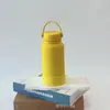 Tetera Espacial Transfronteriza Tetera Deportiva Taza de Vacío de Acero Inoxidable 304 Tetera de Viaje de Boca Grande Estilo Americano para Montañismo al Aire Libre