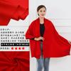 Cachecol Vermelho Estampado Personalizado com Logotipo para Reuniões de Culto Ancestral, Reuniões Anuais Corporativas, Presentes, Eventos, Celebrações, Cachecol Vermelho Atacado
