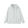 Sudadera con capucha de algodón de isla de alta calidad 2026, 330g, holgada y estructurada, unisex, hecha a medida para exportación