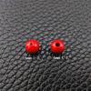 Contas Soltas de Cinábrio de Taiwan Contas Redondas Acessórios DIY Pulseira de Cinábrio Feita à Mão Colar Contas Espaçadoras Acessórios Material para Miçangas de Pedra Bruta