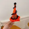 Sombreros de Halloween transfronterizos: Diadema de felpa de fantasma de calabaza, diseño versátil de nicho, disfraz de cosplay, accesorio para el cabello peculiar para mujeres