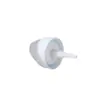 Cabezal de pulverización a presión de 33 dientes con tapa cuadrada, Cabezal de pulverización de plástico con forma de huevo para fijación de maquillaje y hidratación, Boquilla de pulverización fina activada por presión