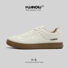 Tênis de Treino Moral Universal Masculino 2025 Primavera Novo Retrô Sapatos Brancos Cano Baixo Casual Mais Fácil de Combinar Sapatos Esportivos Rasteiros