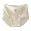Sin Inserto de Polipropileno~ Cobertura Total de Cadera, Algodón Puro, Antibacteriano 10A, Longitud Extendida, Transpirables y Cómodos, Nuevo Estilo de Calzones para Mujer