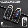 Adequado para Modern Old Yuedong Tucson Yuxiang Lingxiang Key Set Genesis Cool Elantra Metal Buckle Full Cover Case