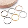 Anillo de Hierro Doble Círculo Anillo Abierto de Doble Capa Accesorios para Joyería Conector DIY para Collares, Pendientes, Llaveros, Colgantes y Anillos Redondos