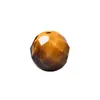 Cuentas Sueltas Facetadas de Ojo de Tigre Amarillo Natural Cara de Diamante Facetada 64 Caras Cuentas Facetadas Asimétricas Hechas a Mano y Accesorios