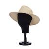 Europeo, Americano y Británico Estilo Coreano Moda Simple Sombrero de Jazz de Talla Grande para Hombre y Mujer Sombrero de Paja Tejido de Cabeza Grande para Verano Sombrilla Protección Solar