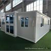 Casas-Contêiner Expansíveis de Asa Dupla 666cm, Casas-Contêiner Modulares Totalmente Expansíveis, Fáceis de Transportar e Mover