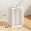 Suporte Organizador de Arquivos para Mesa Estante de Mesa Suporte Organizador por Matéria para Estudantes Caixa Organizadora Vertical de Vários Níveis para Estação de Trabalho