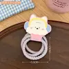 Nuevo juego de scrunchies de colores pastel para niños, para coleta, trenza pequeña y peinados recogidos, bandas elásticas simples y de alta elasticidad