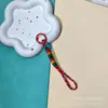 Lanyards Tejidos Coloridos para Teléfono Móvil, Llaveros Estilo Étnico, Accesorios de Joyería Bohemia Estilo Pareja Al Por Mayor