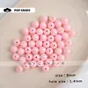 Cuentas Redondas de Colores con Acabado Brillante para Manualidades Cuentas Básicas Luna Blanca Versátil Joyería Artesanal con Cuentas Acrílicas Sueltas para Manualidades