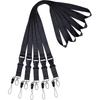 En stock Color Sólido Poliéster Cuerda para Colgar Tarjeta de Trabajo Colgante para Cuello Estudiante Escuela Correa para Colgar Tarjeta Correa para Tarjeta de Trabajo Funda para Tarjeta de Certificado Cuerda para Colgar