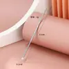 Pinza para acné de acero inoxidable aguja para acné pincho para acné aguja negra herramientas de belleza para maquillaje para acné traje de agujas para acné venta al por mayor