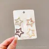 Pinza Lateral de Color Caramelo Y2K Estilo Millennial Dopamina para Mujer, Pasador de Verano para Flequillo, Pinza para el Pelo Lateral