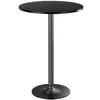 Mesa Redonda Alta para Bar com Cadeiras Casuais Simples para Café Criativo Transfronteiriço, Loja de Chá com Leite, Mesa e Cadeiras para Pátio/Varanda