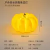 Jardín Paisajista Villa Farola Terraza Linterna de Calabaza Portátil Lámpara de Césped LED Solar Iluminación Exterior Estilo Europeo