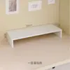Suporte simples para armazenamento de mesa, suporte elevatório para monitor de computador, organizador de laptop para uso em dormitório de estudantes