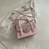 Bolsa pequena moderna e estilosa para mulheres 2026, nova coleção outono/inverno, bolsa transversal retrô e versátil, pequena bolsa tote quadrada