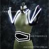 Cinto Colete LED Iluminado Roupas Gogo Femininas Roupa de Palco Bar Vestido Ds Versão Recarregável com Luz Constante e Piscante