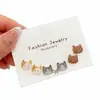 Pendientes de mariposa negra gótica con diamantes de imitación, diseño de planeta, para niña, estilo retro, con forma de corazón, a la moda, con tarjeta de tres piezas.