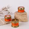 Venta Caliente Vela de Emergencia Lata Metálica Vacía, Diámetro 60*40mm, Lata para Vela 80g, Lata Metálica en Stock, Caja de Lata