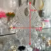 Hojas de Repuesto para Candelabro de Cristal Bricolaje Piezas de Repuesto para el Hogar Accesorios de Hoja de Vidrio Accesorios para Lámparas de Concha