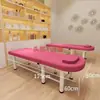 Cama de Belleza, Cama Especial para Terapia de Masaje de Salón de Belleza, Cama de Masaje Tradicional China, Cama Plegable para Tratamientos Corporales, Cama para Tatuajes, Cama para Terapia de Fuego y Moxibustión