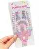 Colar de Princesa Sereia para Meninas Pulseira de Concha Estilo Oceano Brincos Brinco Anel Acessórios de Presente de Aniversário Infantil