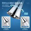 Grifo de Cocina de Acero Inoxidable para Fregadero, Lavadero de Balcón, Giratorio Universal de un Solo Agujero Doble Uso Caliente y Frío Interruptor Antisalpicaduras