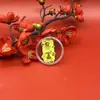 Pegatinas para Teléfono de Oro Puro 999 con Gato de la Suerte y Dios de la Riqueza, Pegatinas Doradas para Fiestas, Regalos Seleccionados, Estilo Shuibei al por Mayor