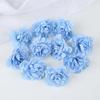Cabezas de Flores de Clavel Artificiales, Flores de Seda, Flores Falsas, Adornos para el Cabello Estilo Tang Hanfu, Accesorios para el Cabello, Decoración de Caja de Regalo, Decoración de Boda