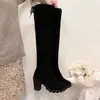Estilo Artístico y Fresco, Diarias Silenciosas y Suaves, Como de Hada, Botas Cómodas 2024 Que No Cansan Tus Pies, Combinadas con Faldas, Botas de Mujer Modernas y a la Moda