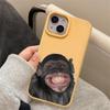 Funda para iPhone 15 Pro Max de Orangután Sonriente Apple 14/13 Degradable 12 Agujero Grande 11 Carcasa Blanda Explosiones