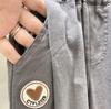 Otoño 2023, ropa para niños medianos y grandes, pantalones casuales elásticos de algodón para niños, pantalones anchos de estilo coreano para niños, venta al por mayor